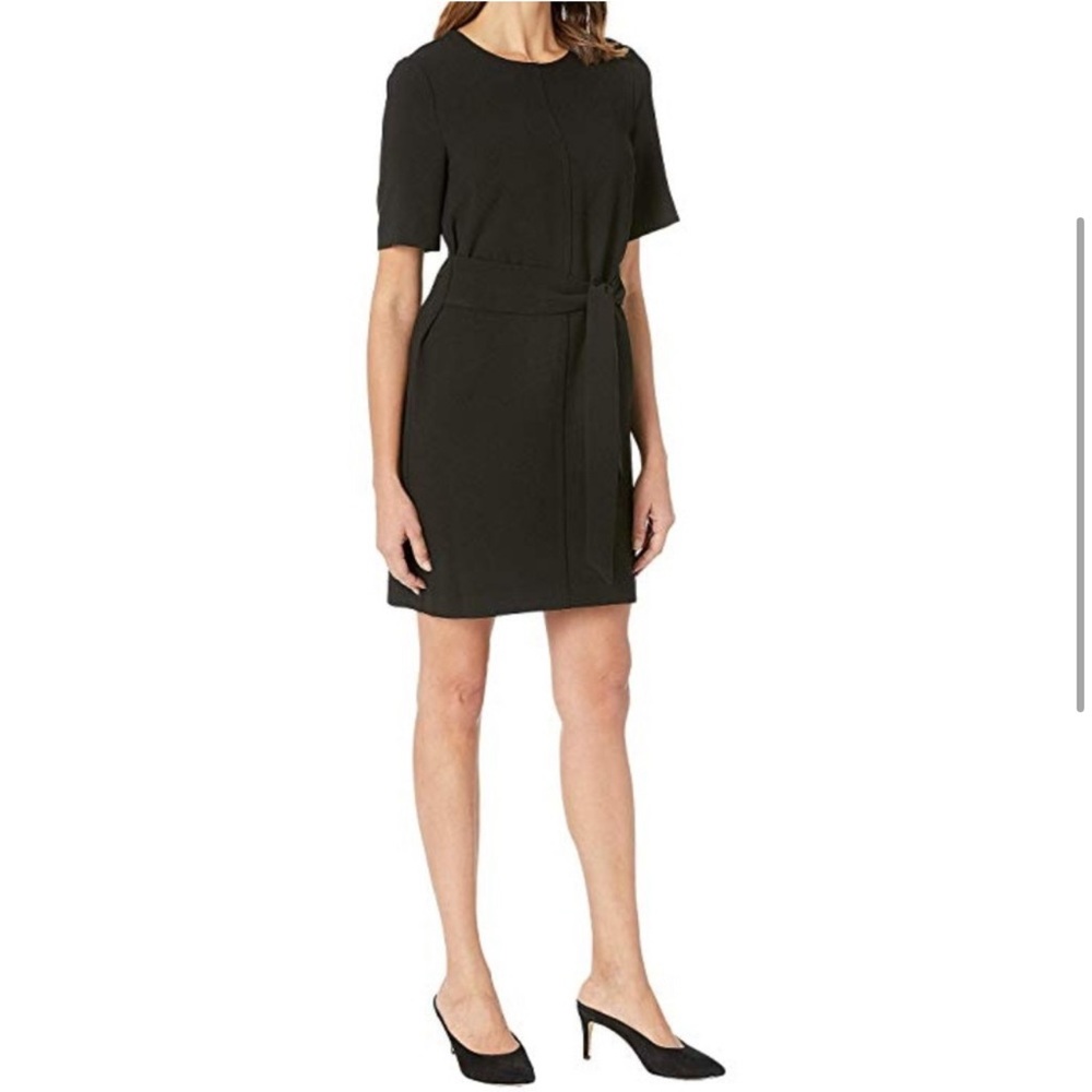 Vince Camuto Parisian Crepe Shift Dress - 8